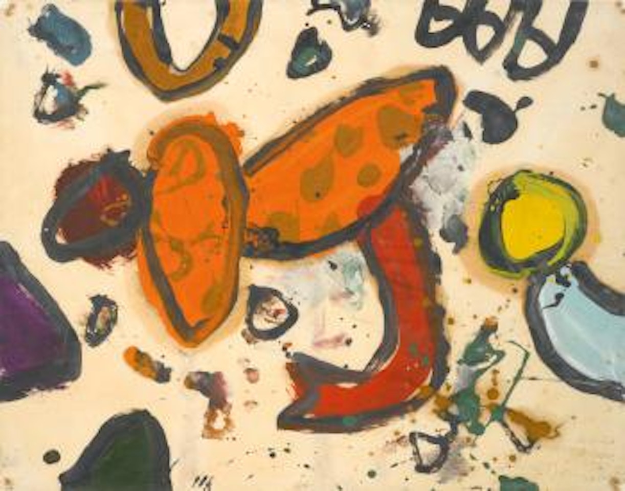Bird Sticker No. 1 by Alan Davie