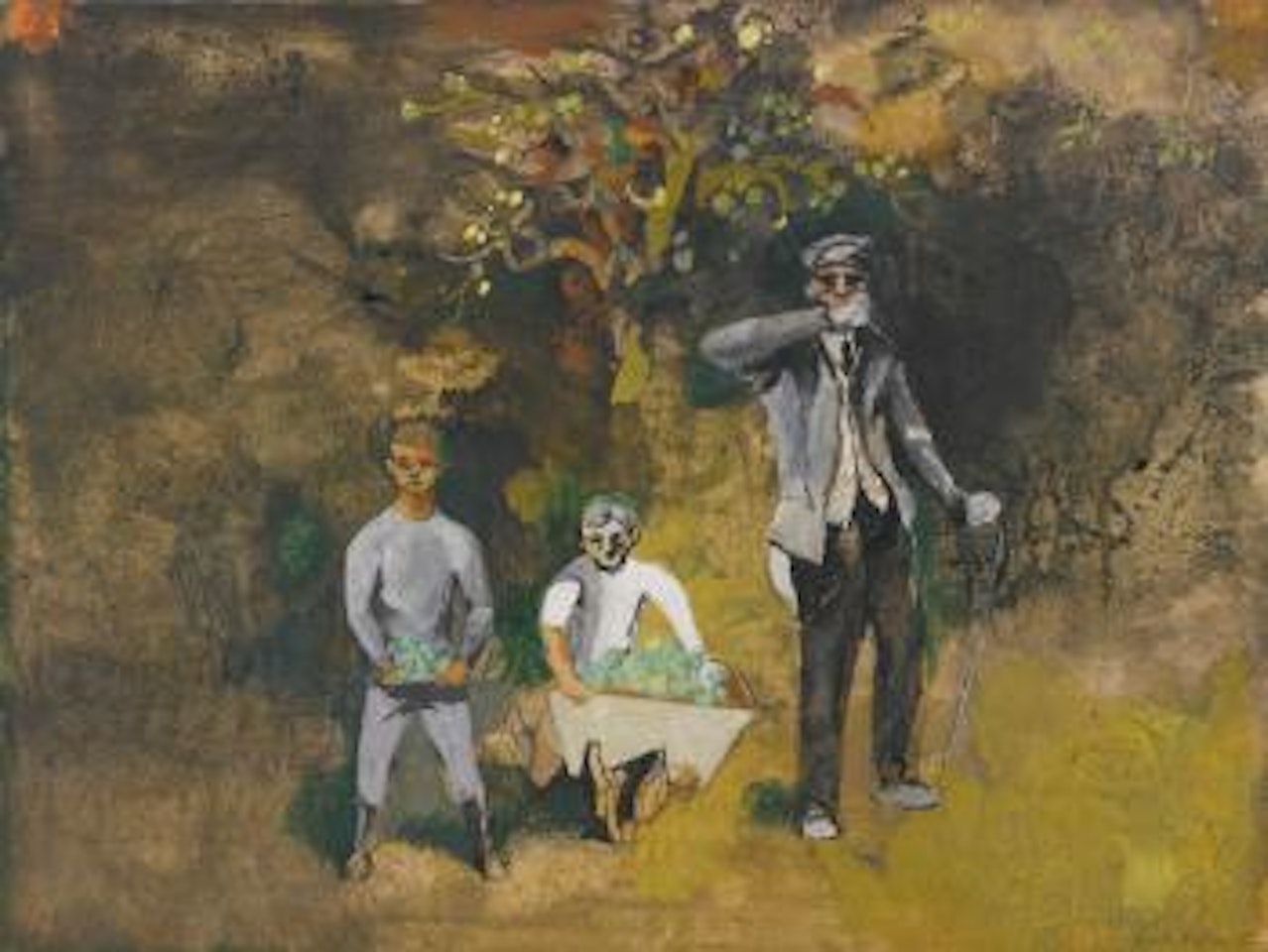 Figures in a Landscape by Keith Vaughan