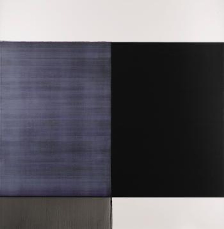 Exposed Painting Cadmium Grey/Violet by Callum Innes