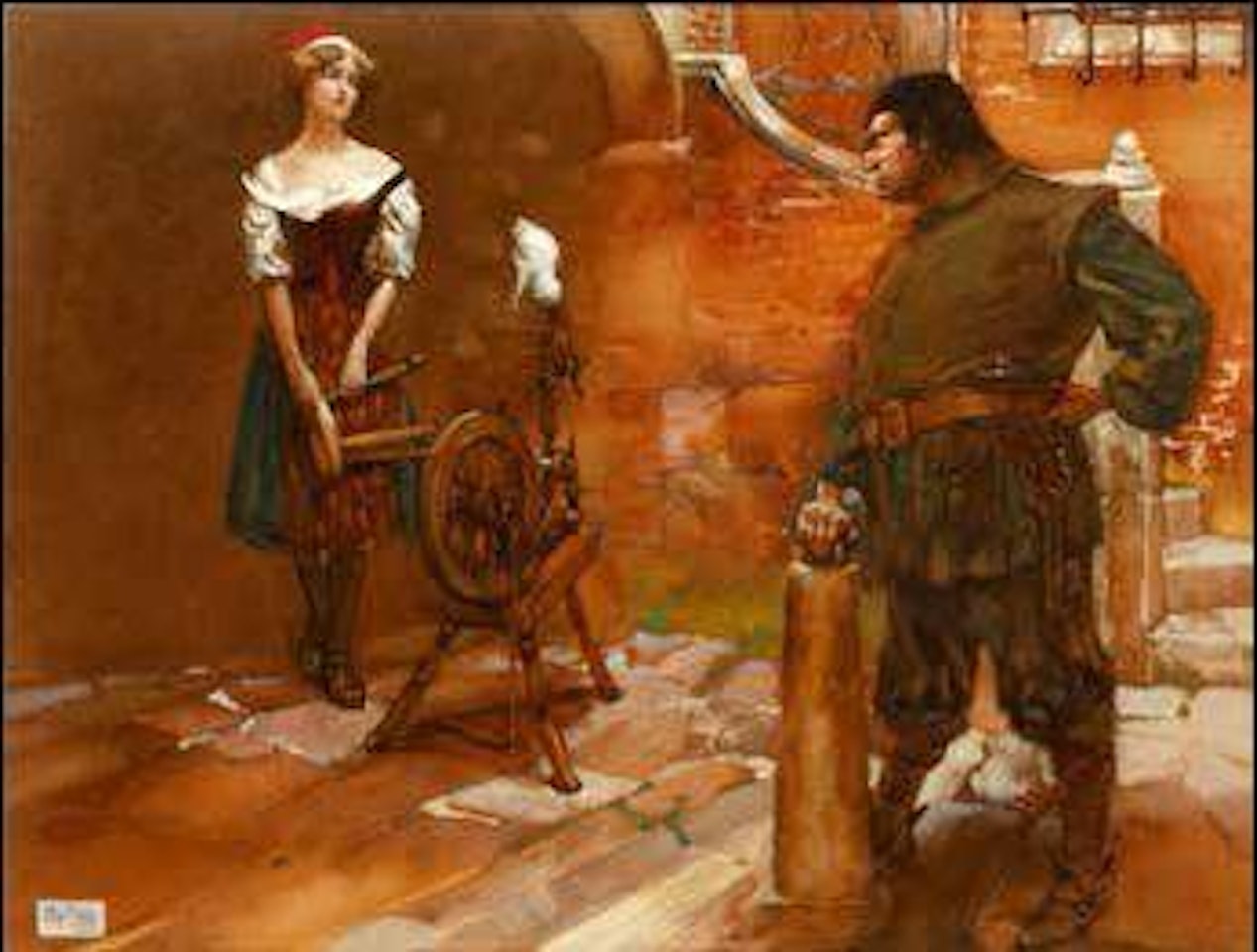 I didn't become a Head Jailor... by William Russell Flint