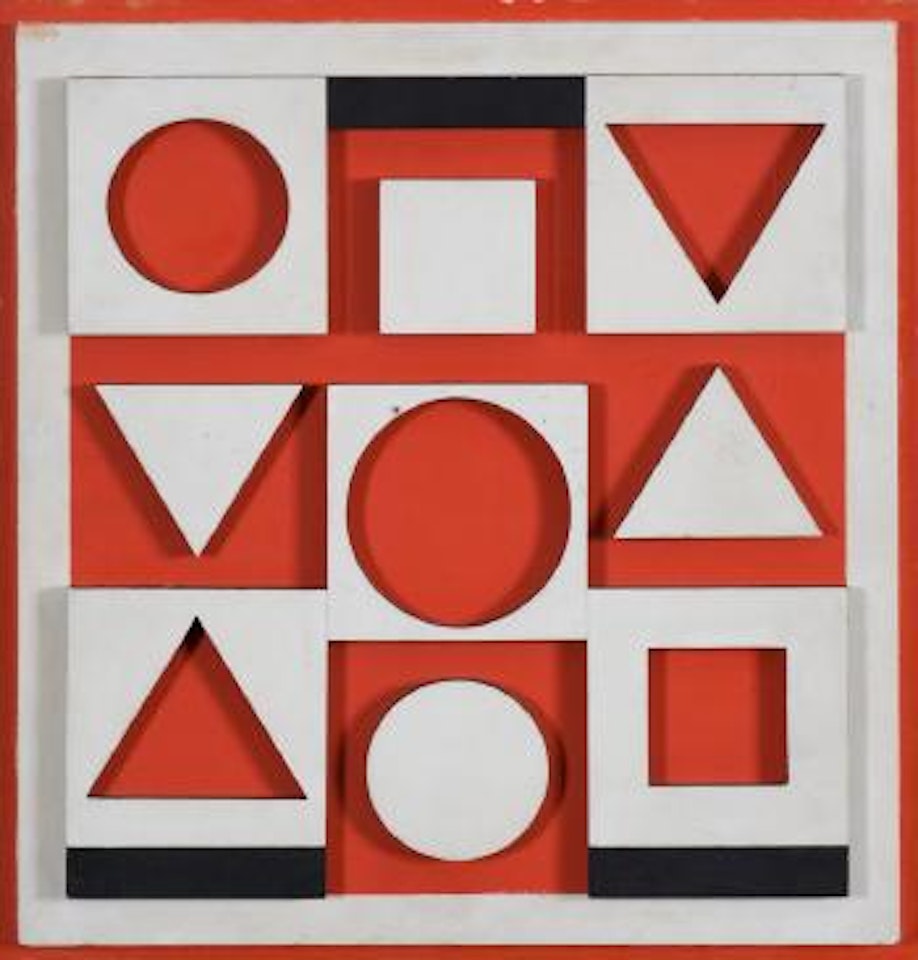 Dyck positif by Victor Vasarely