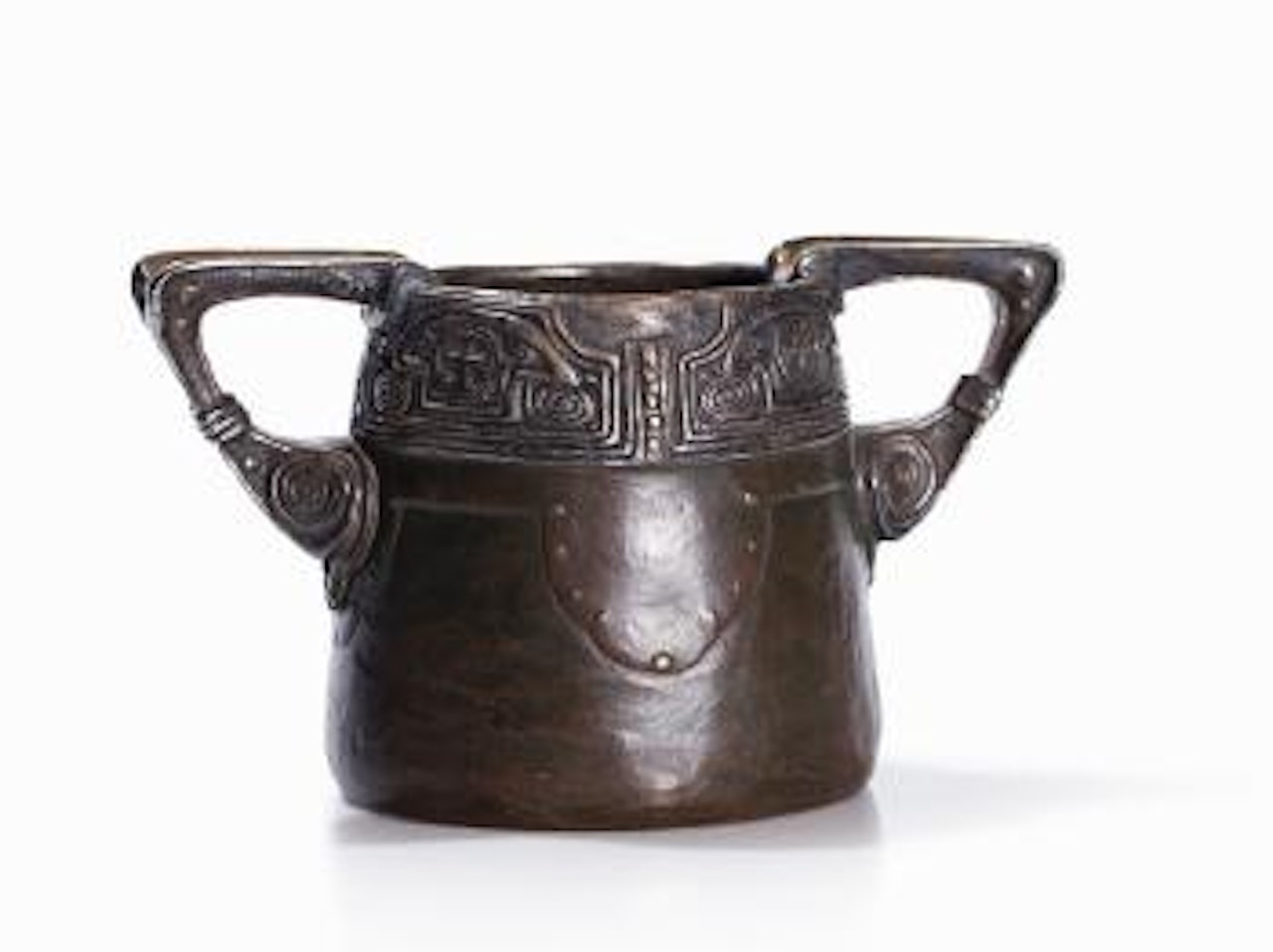 Vessel With Art Nouveau Decor by Gustav Gurschner