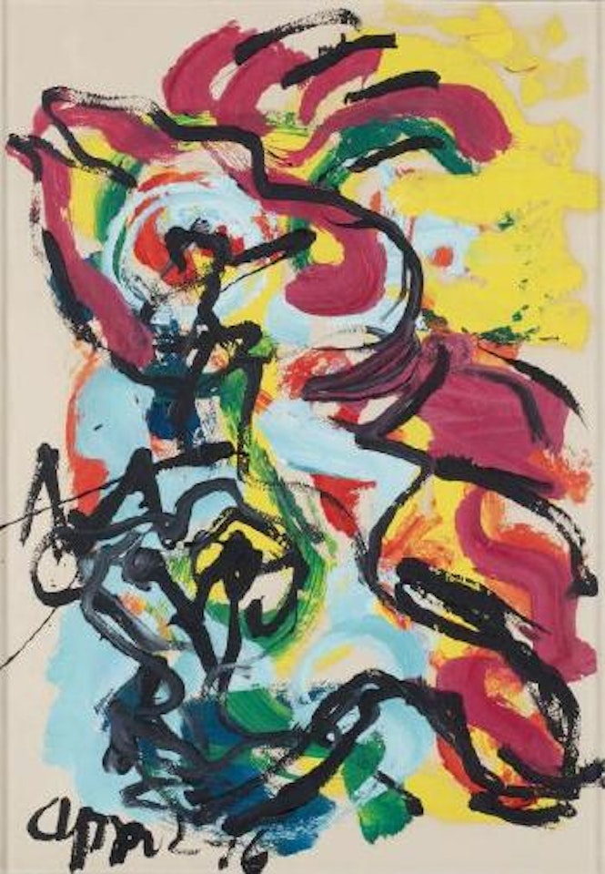 Le petit ludenum by Karel Appel