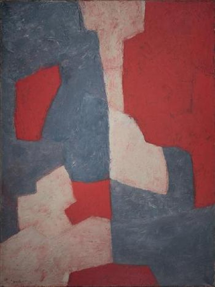 Bleu, blanc, rouge by Serge Poliakoff