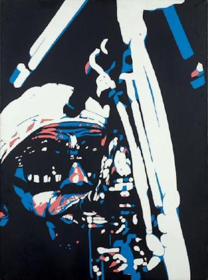 Archie Shepp aux micros by Bernard Rancillac