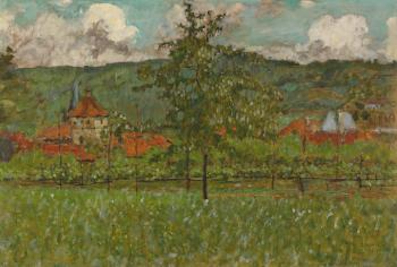 Paysage Du Dauphiné, Le Pigeonnier by Pierre Bonnard