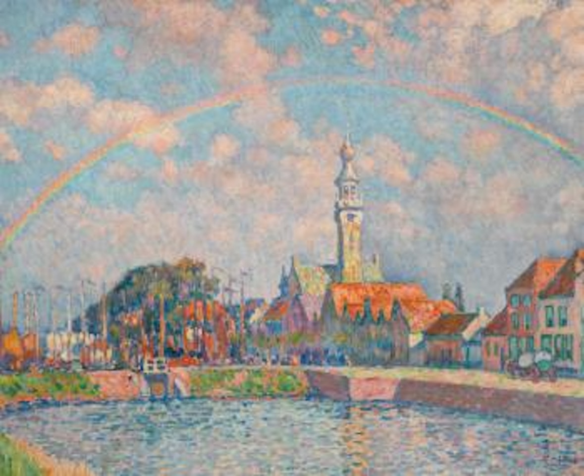 L'arc-en-ciel À Veere by Theo van Rysselberghe