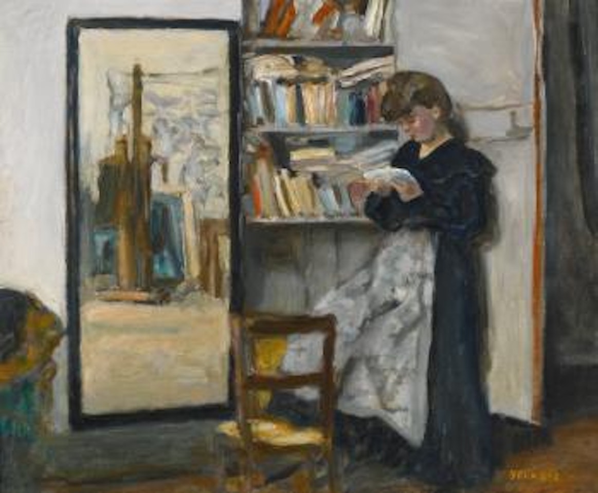 La Lecture by Pierre Bonnard