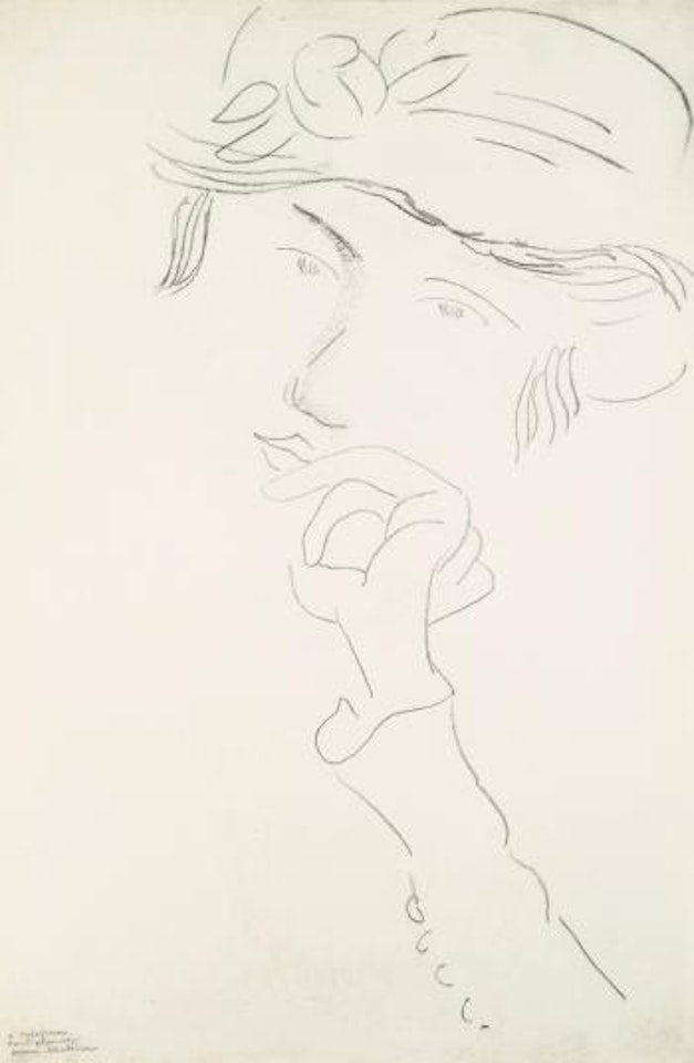 Portrait De Greta Prozor by Henri Matisse