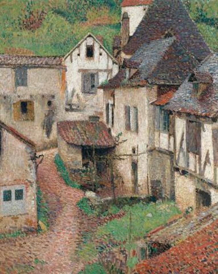Saint-cirq Lapopie by Henri Jean Guillaume Martin