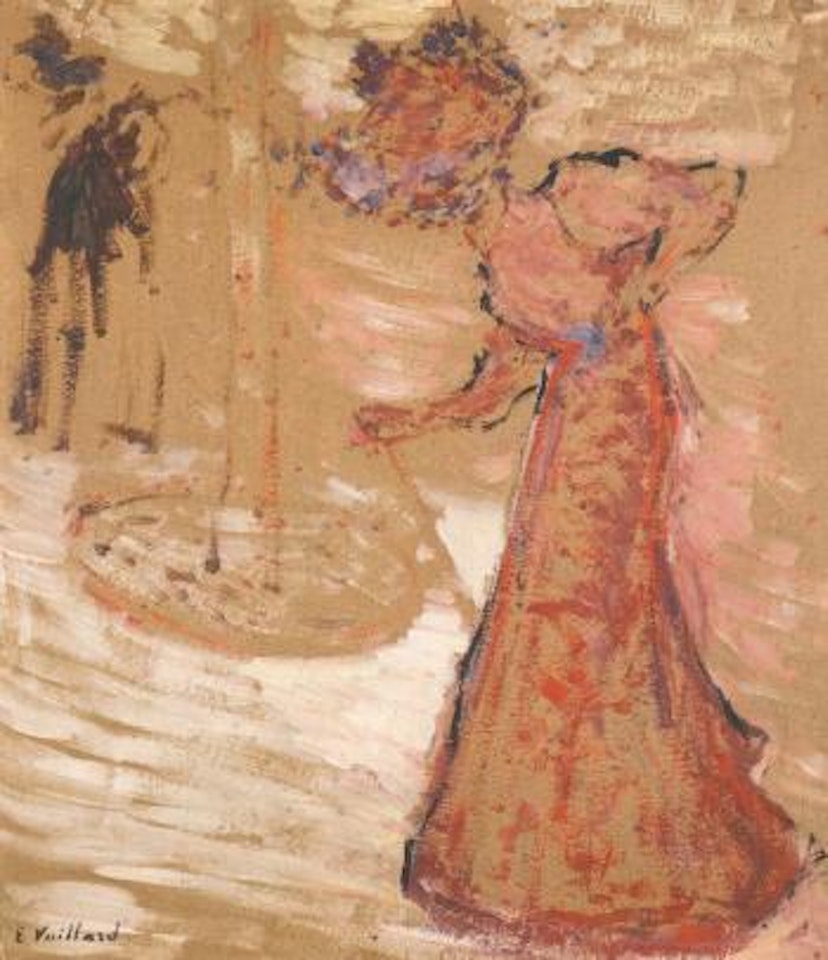 La Femme Au Jardin Public by Édouard Vuillard