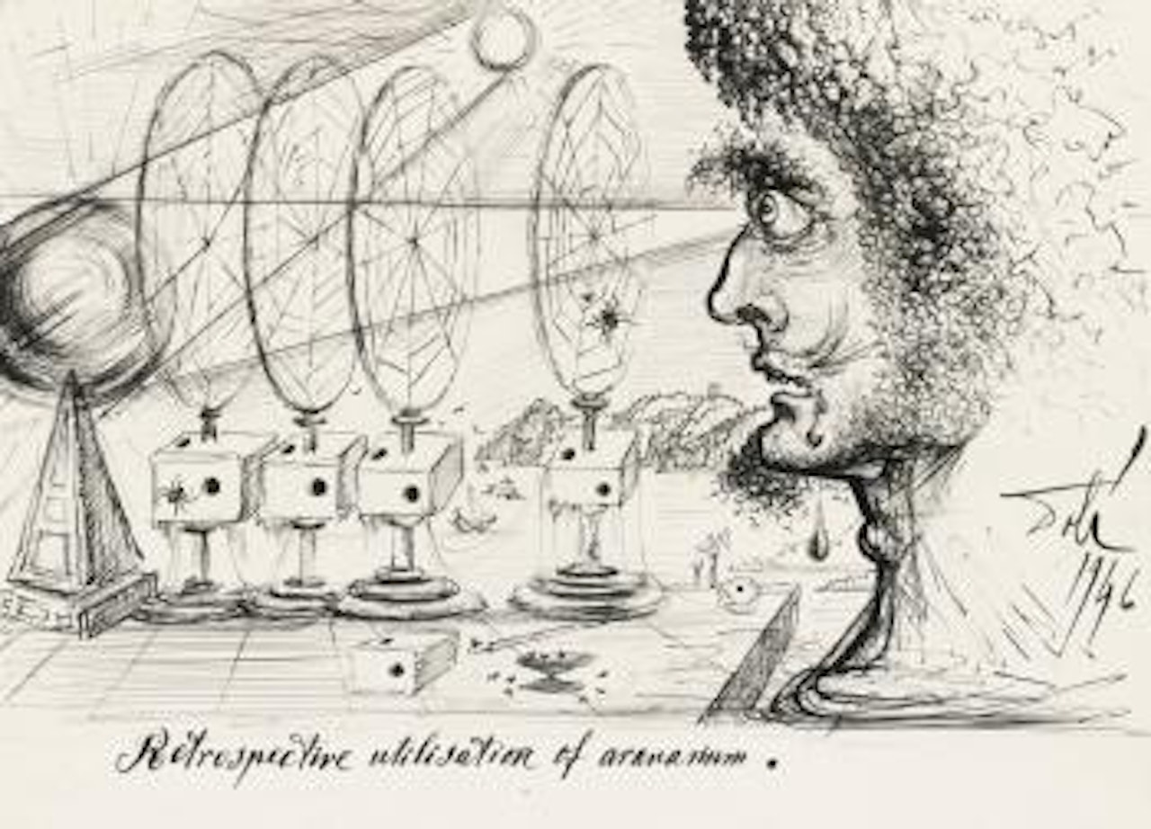 Rétrospective Utilisation of Aranarium by Salvador Dali