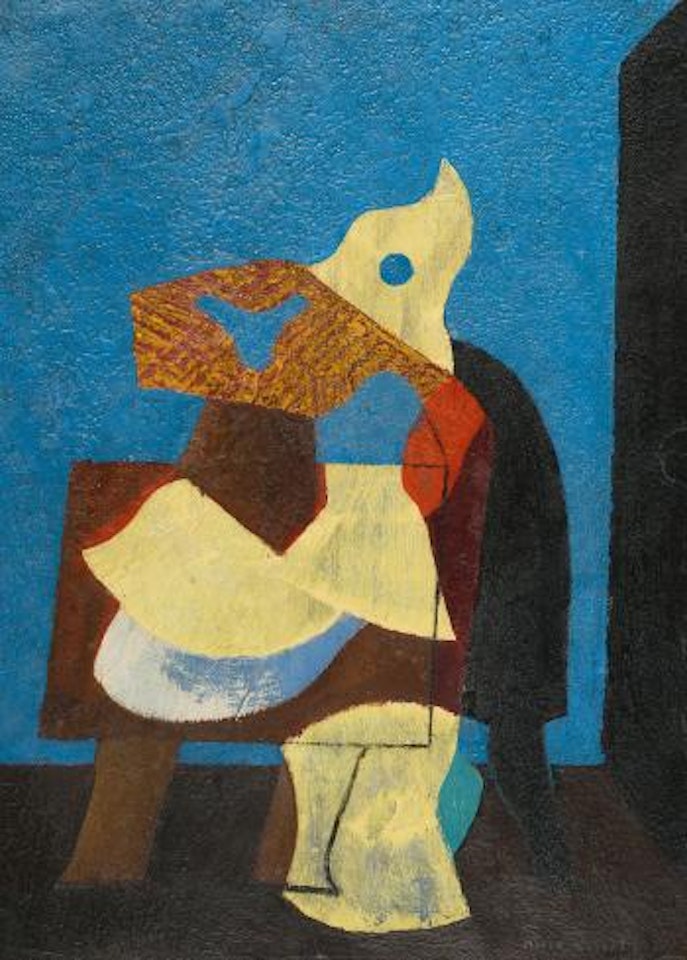 L'homme Et La Femme by Max Ernst