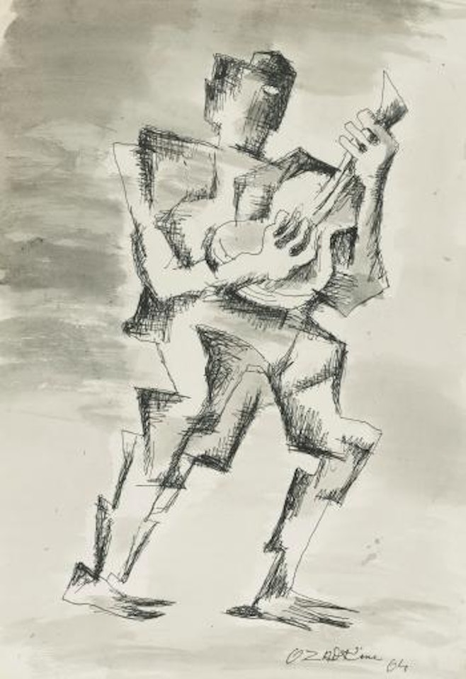 Le Guitariste by Ossip Zadkine