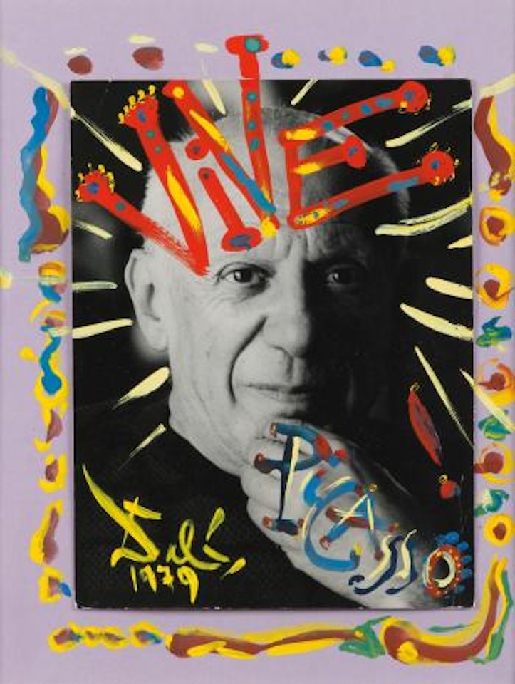 Vive Picasso by Salvador Dali