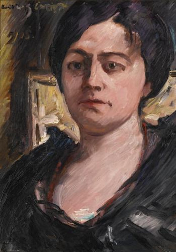 Porträt Charlotte Corinth (Portrait of Charlotte Corinth) by Lovis Corinth