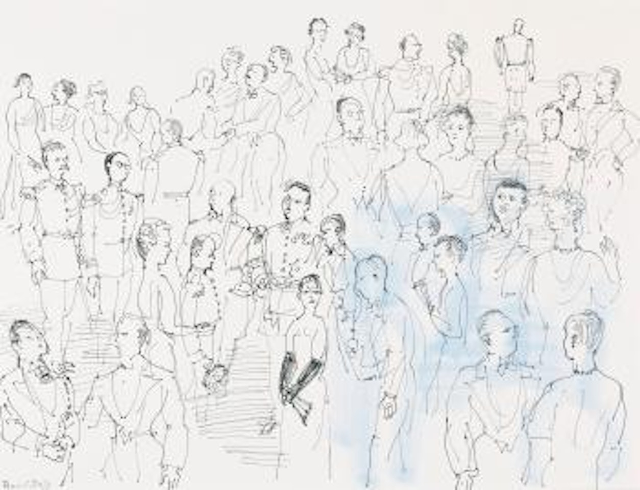 La Réception by Raoul Dufy