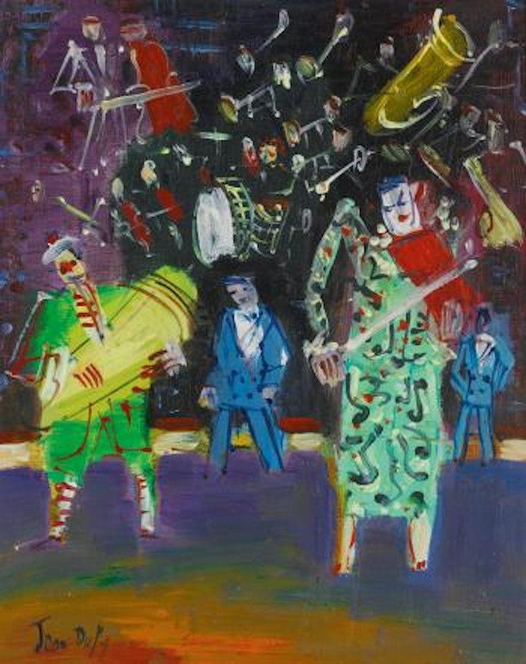 Clowns Musiciens by Jean Dufy