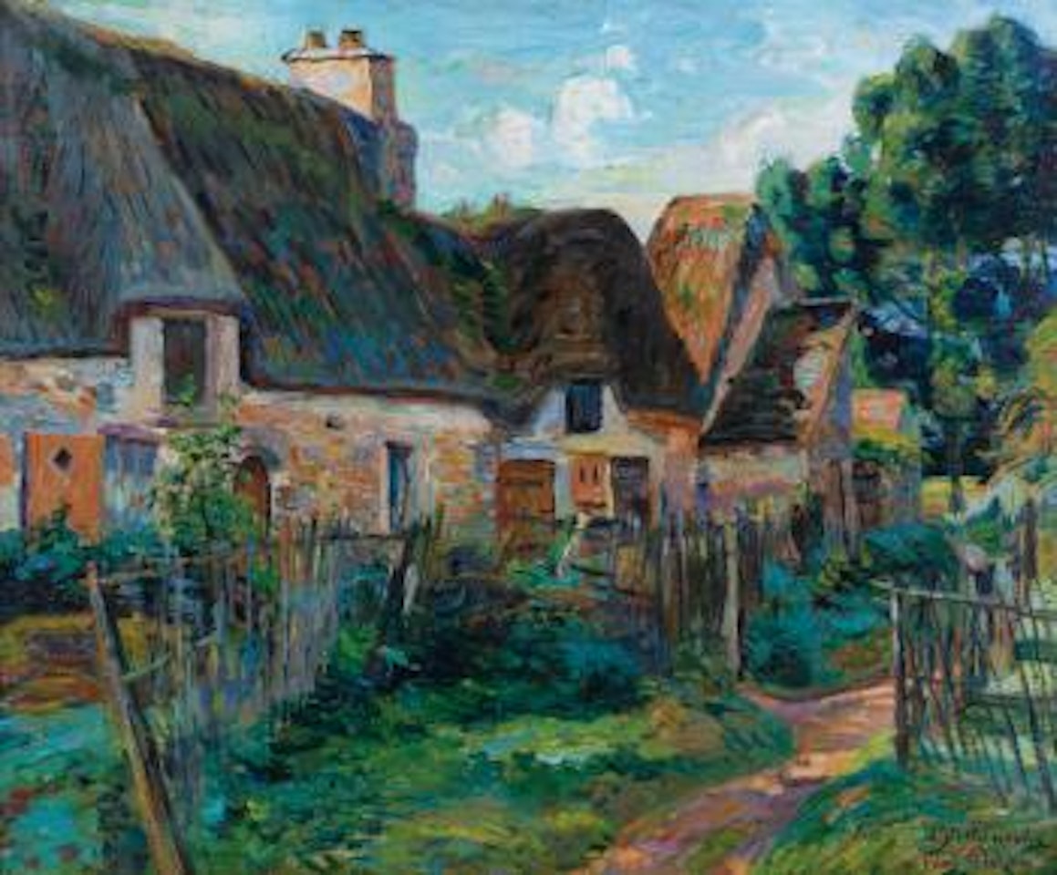Village En Ile De France by Armand Guillaumin