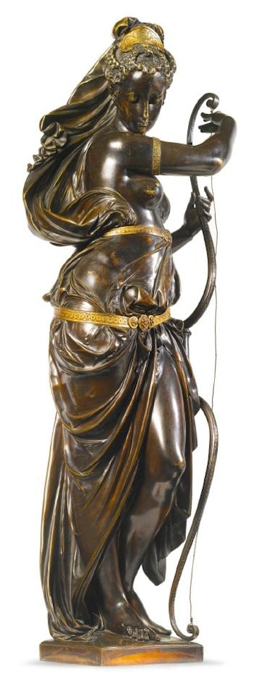 Diana the Huntress by Albert-Ernest Carrier-Belleuse