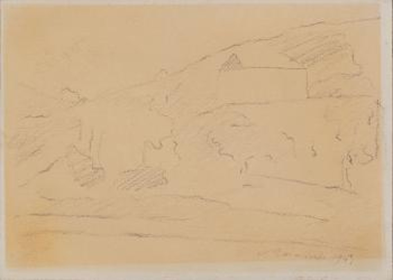 Landscape by Giorgio Morandi