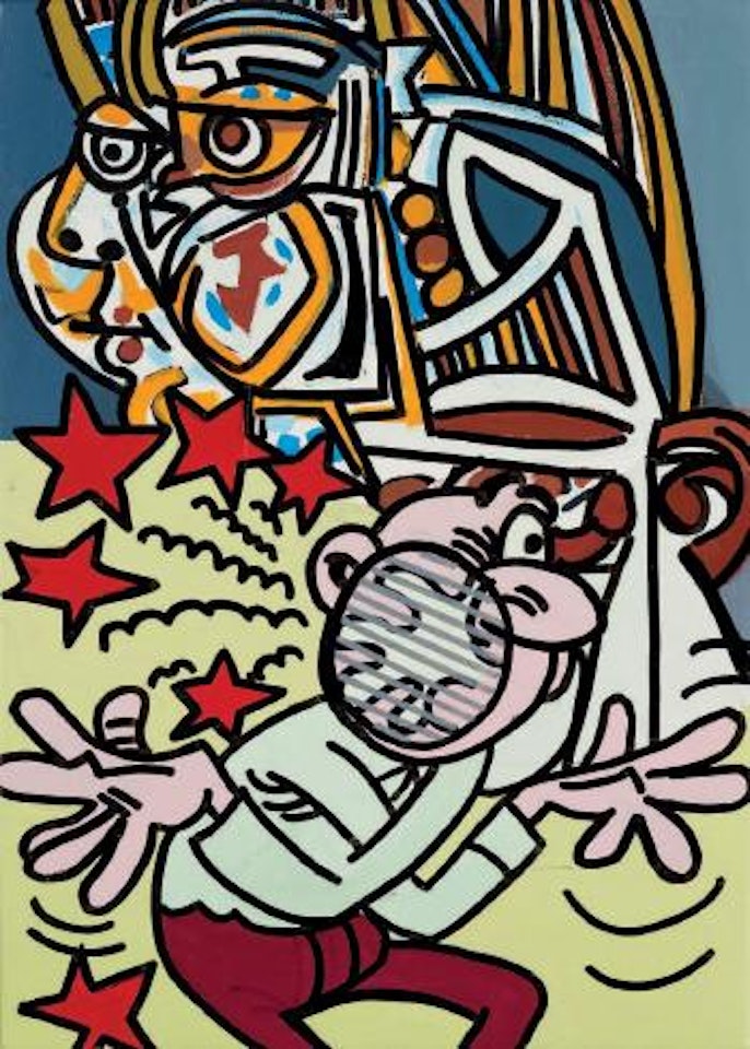 Hommage à Picasso by Erro