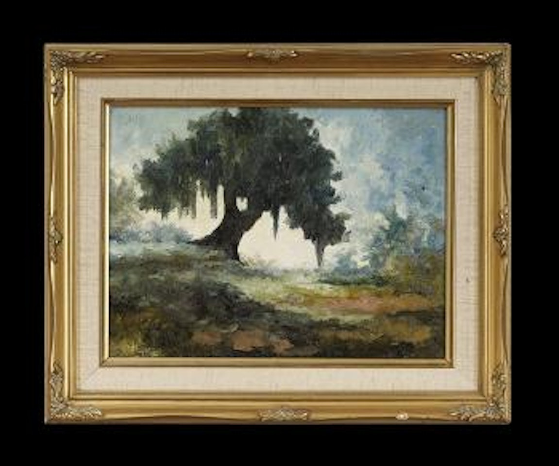 Oak on the Broussard Farm by George Rodrigue