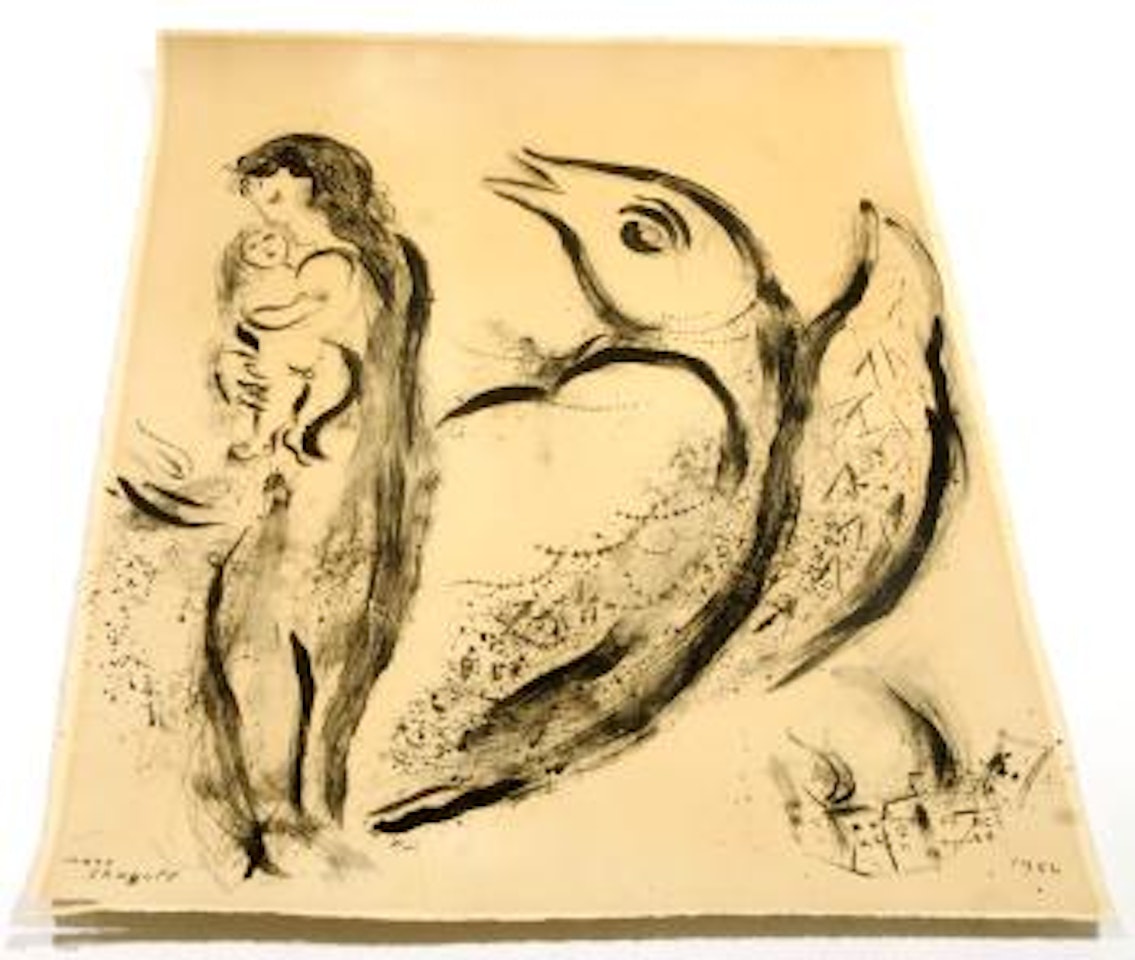 Mère et enfant by Marc Chagall