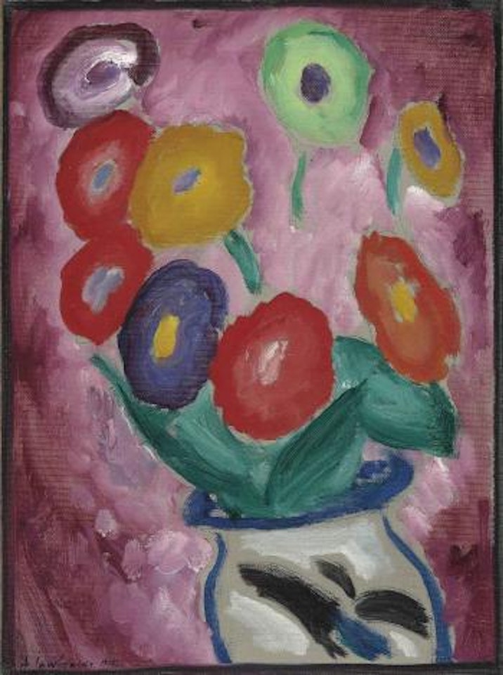 Blumenstilleben by Alexej von Jawlensky