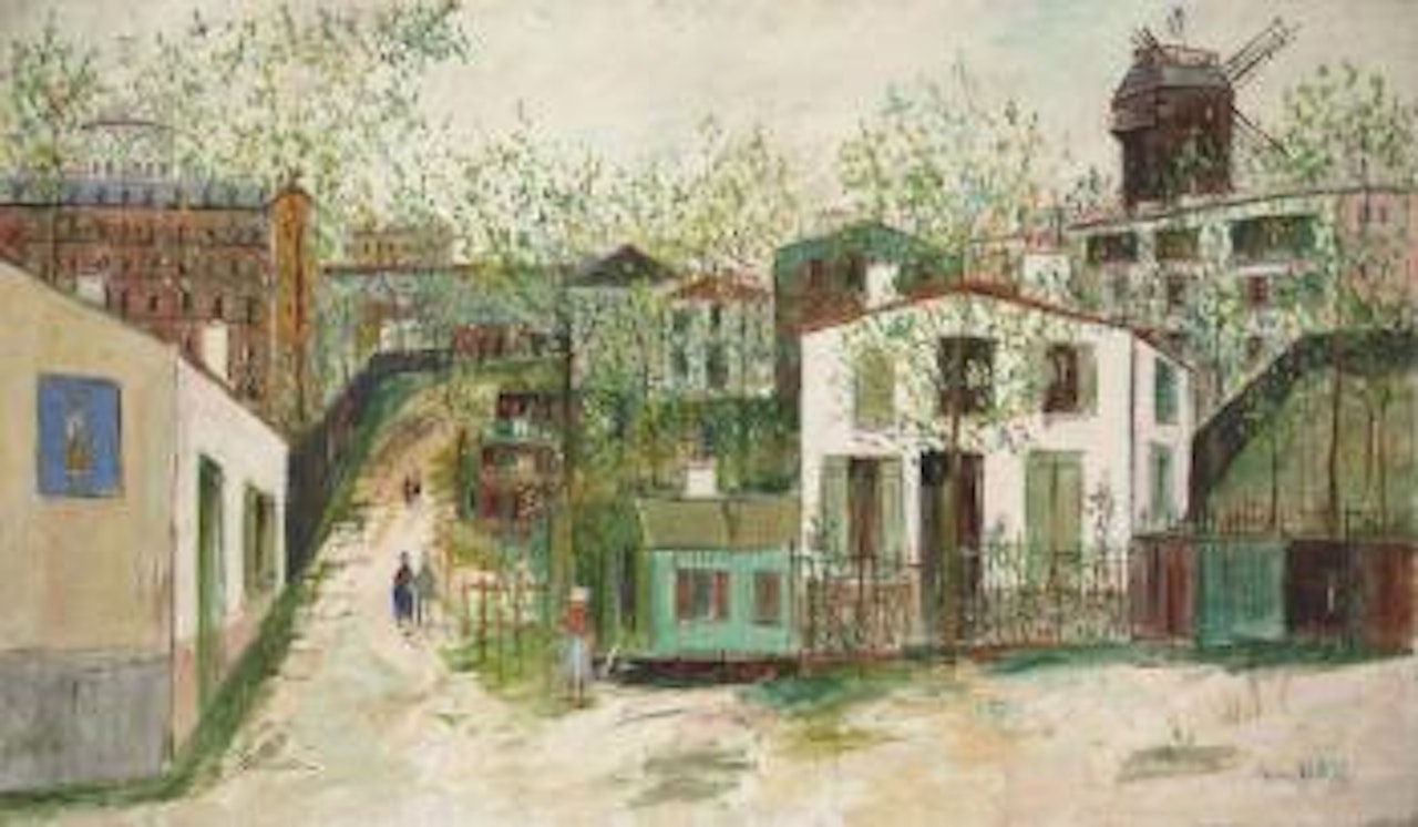 Le Maquis De Montmartre by Maurice Utrillo