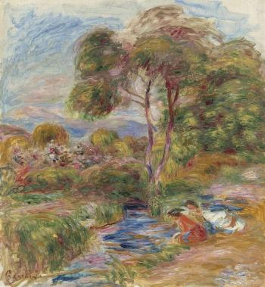 Paysage Du Midi by Pierre-Auguste Renoir