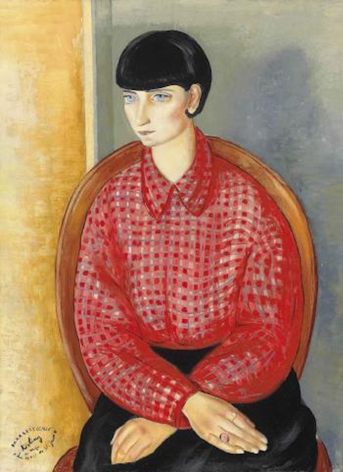 Portrait De Mija by Moïse Kisling