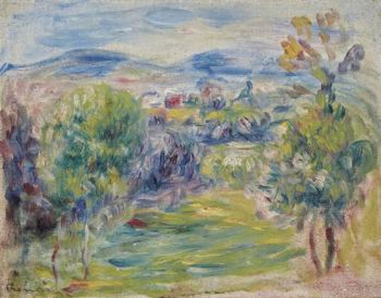 La Maison De Renoir à Cagnes-sur-mer by Pierre-Auguste Renoir