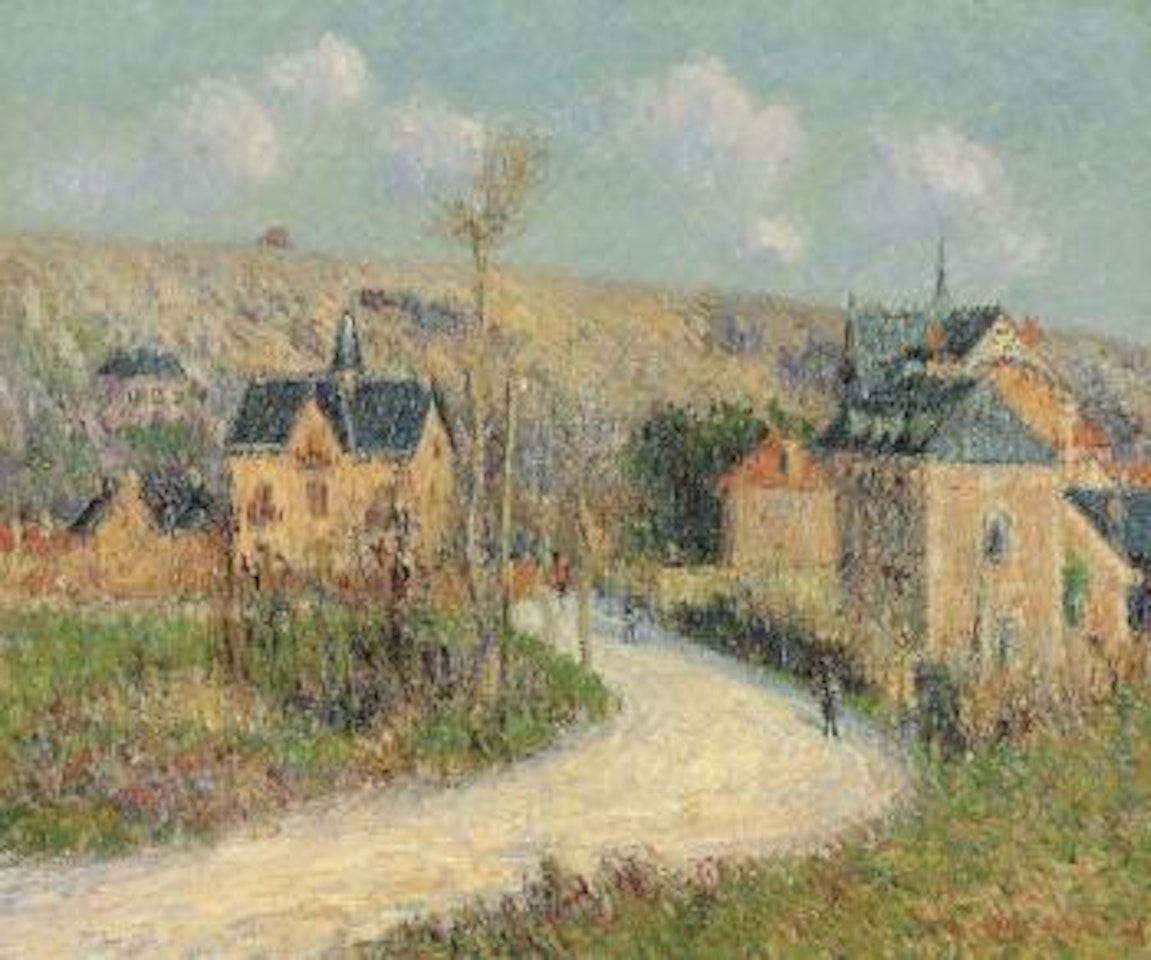 La Route De Dieppe by Gustave Loiseau