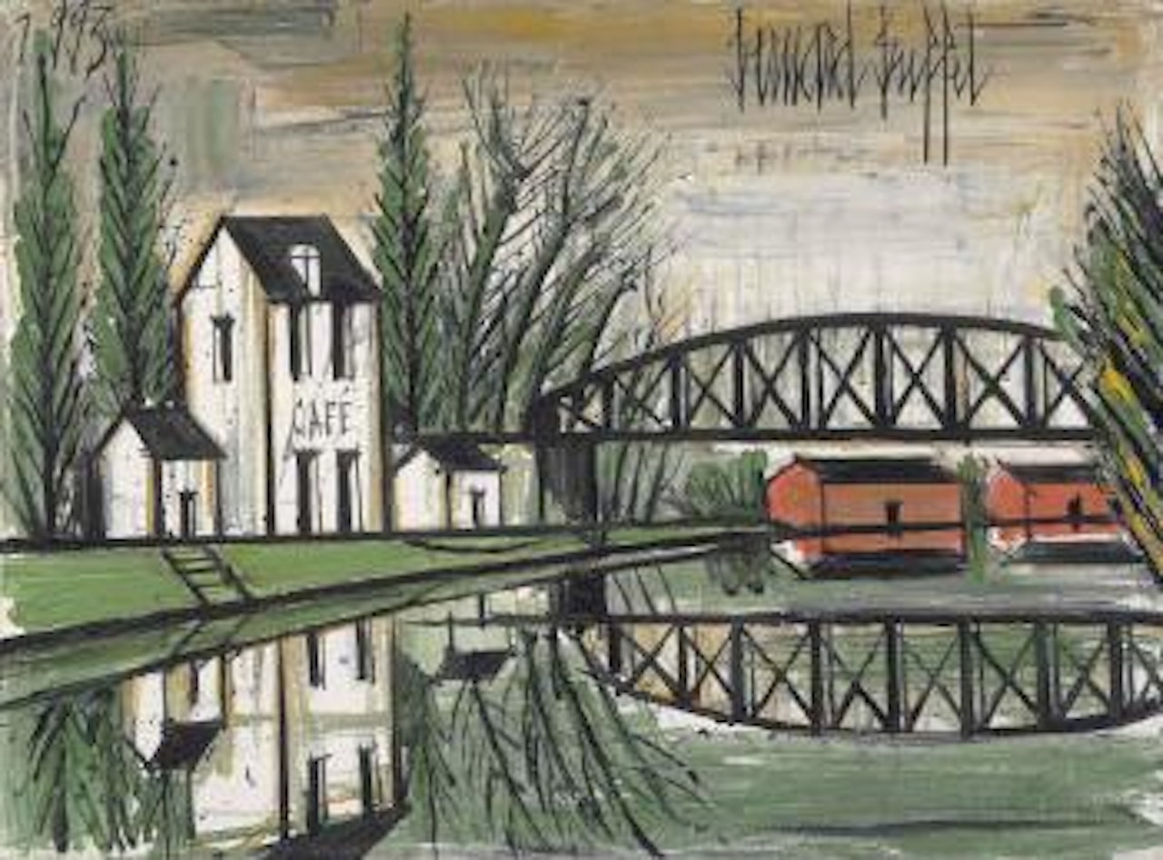 Le Pont Métallique by Bernard Buffet