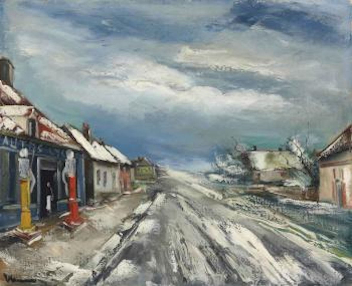 Paysage De Neige by Maurice de Vlaminck