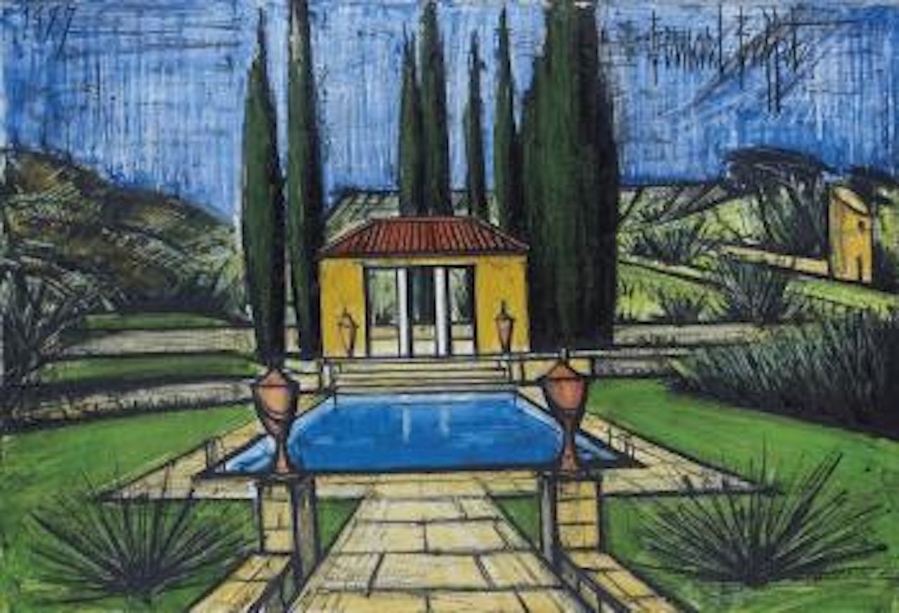 La Piscine De La Beaume by Bernard Buffet