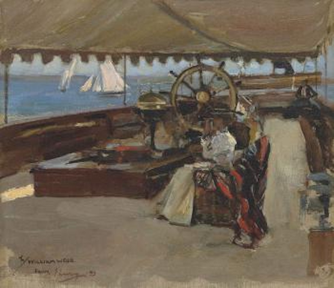 On The Clyde by John Lavery