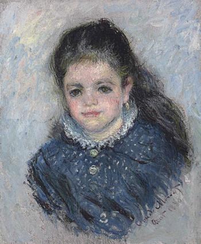 Portrait De Jeanne Serveau by Claude Monet