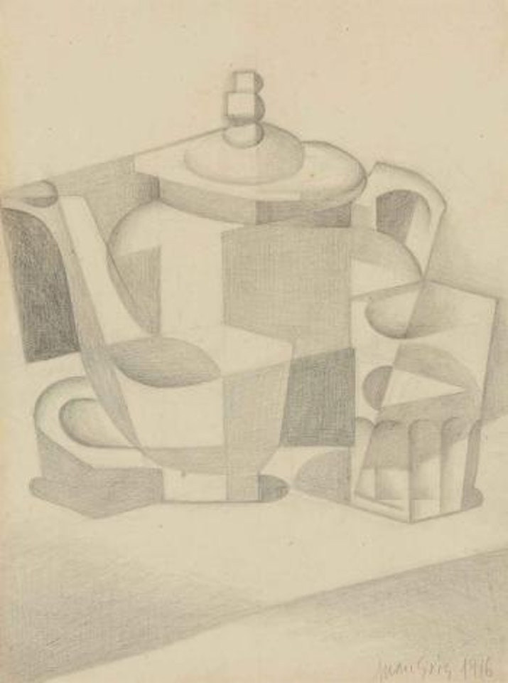 Nature Morte à La Théière by Juan Gris
