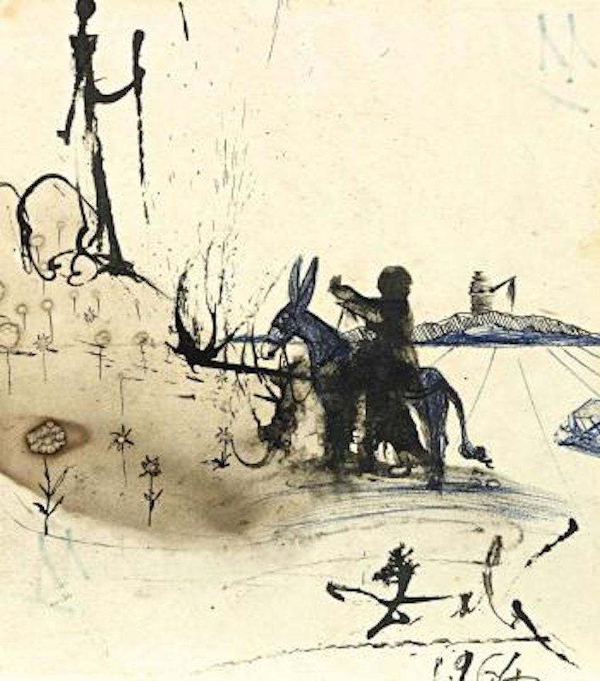 Devo Sposare Maria Sancia Così In Alto by Salvador Dali