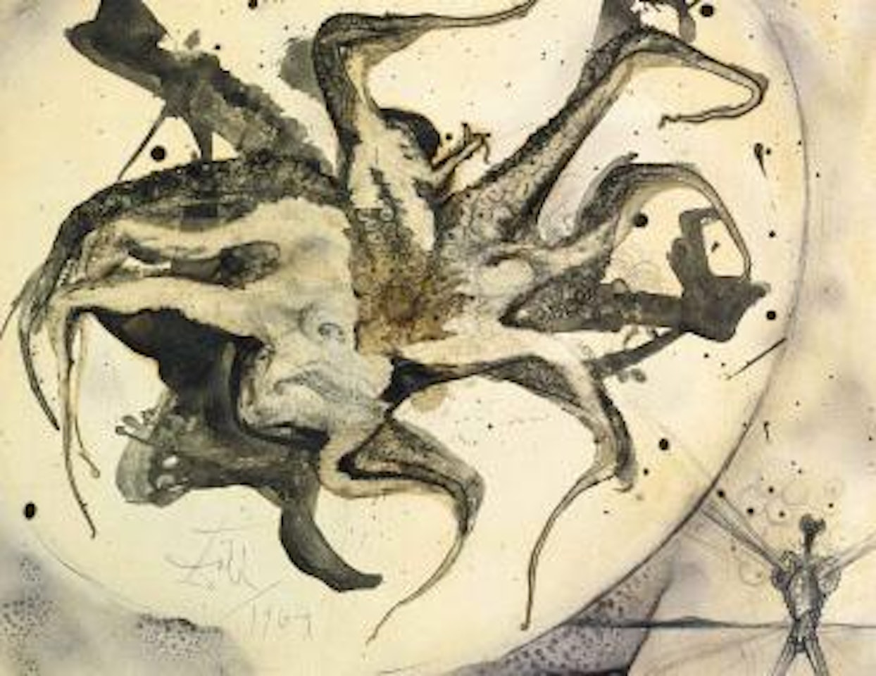 Don Chisciotte Rievoca La Grotta Die Montesinos by Salvador Dali