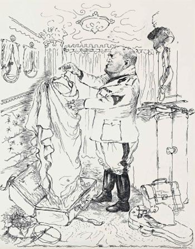 Mussolini, Der Kolonialist by George Grosz