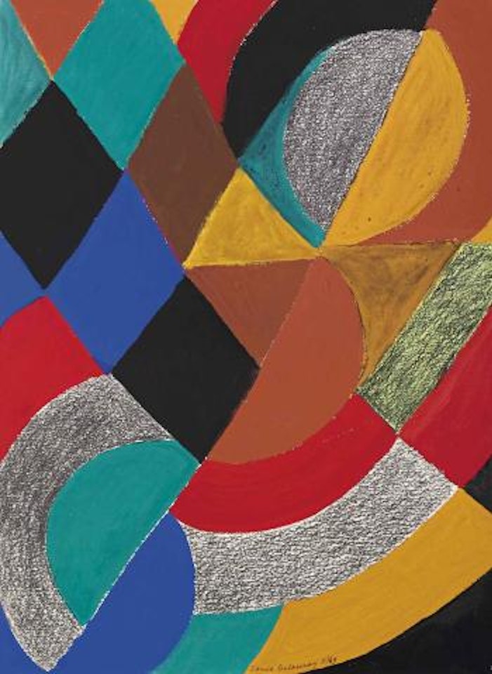 Rythme Couleur No. 1600 by Sonia Delaunay