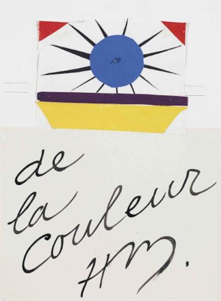 De La Couleur (Maquette Pour Verve) by Henri Matisse