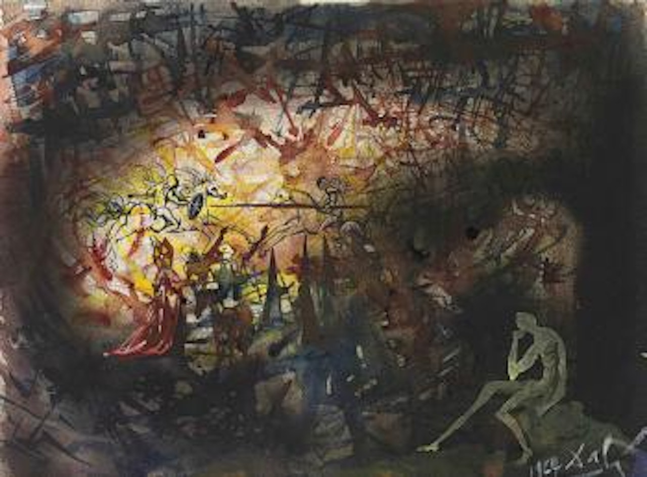 Giostre Per La Festa Di San Giorgio by Salvador Dali