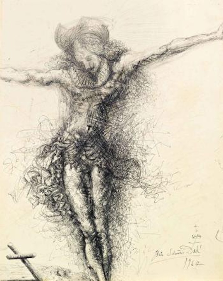Le Sofferenze Di Don Chisciotte by Salvador Dali