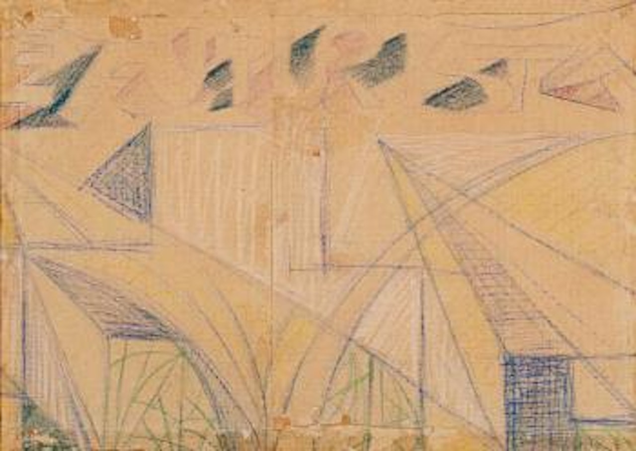 Studio per manifesto [Study for poster] by Giacomo Balla