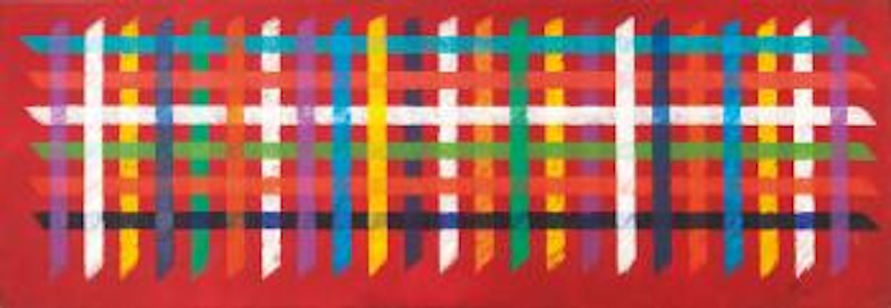Lungo e alterno [Long and alternate] by Piero Dorazio