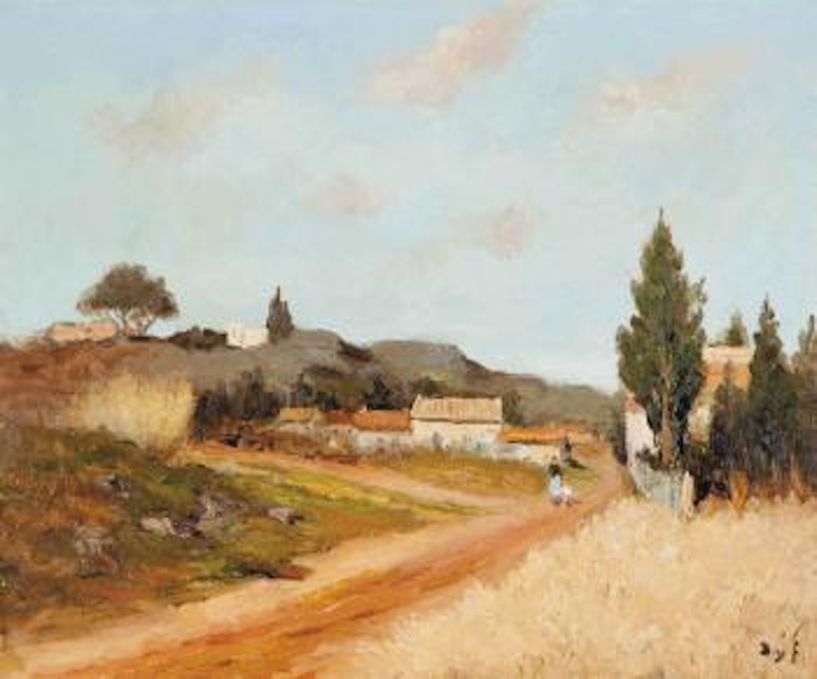 Campagne de St Tropez (Pampelone) by Marcel Dyf